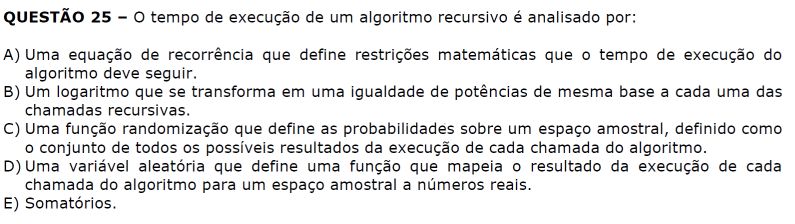 PosComp 2022 - Pergunta 25