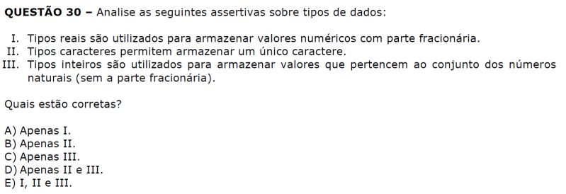 PosComp 2022 - Pergunta 30