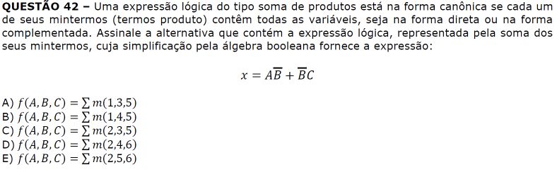 PosComp 2022 - Pergunta 42