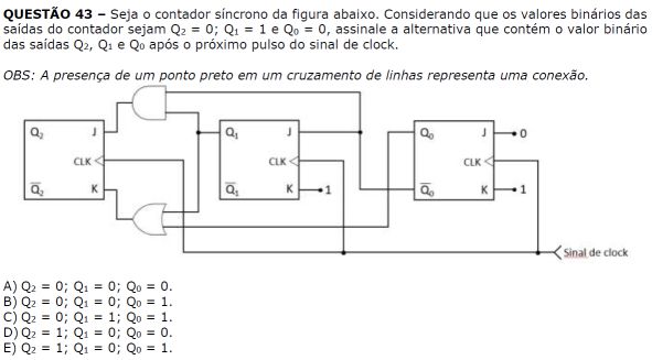 PosComp 2022 - Pergunta 43