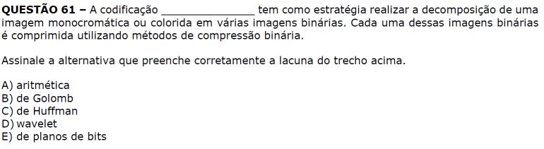 PosComp 2022 - Pergunta 61